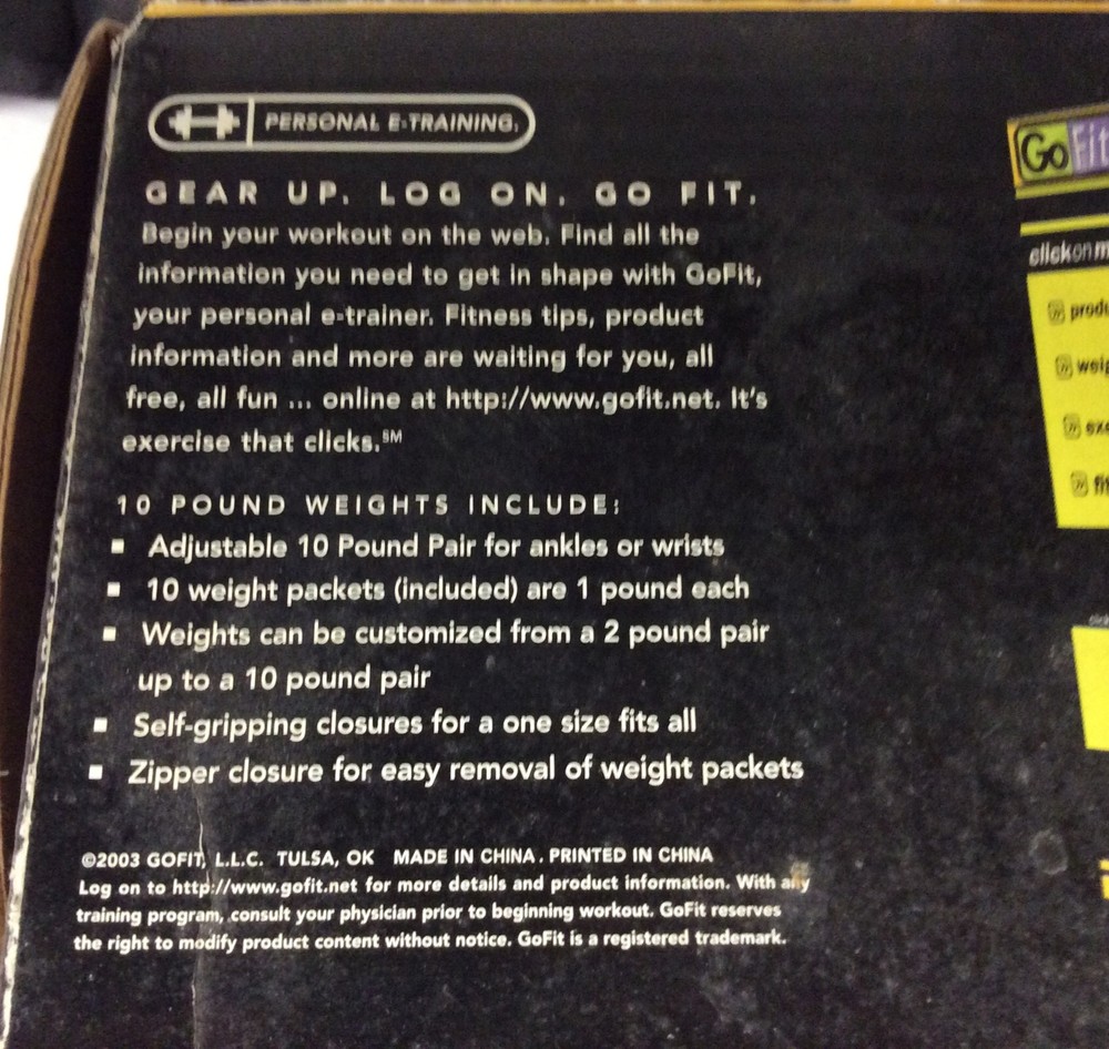 ankle weights Adjustable Weights 1-5 LB Each Ankle Go Fit