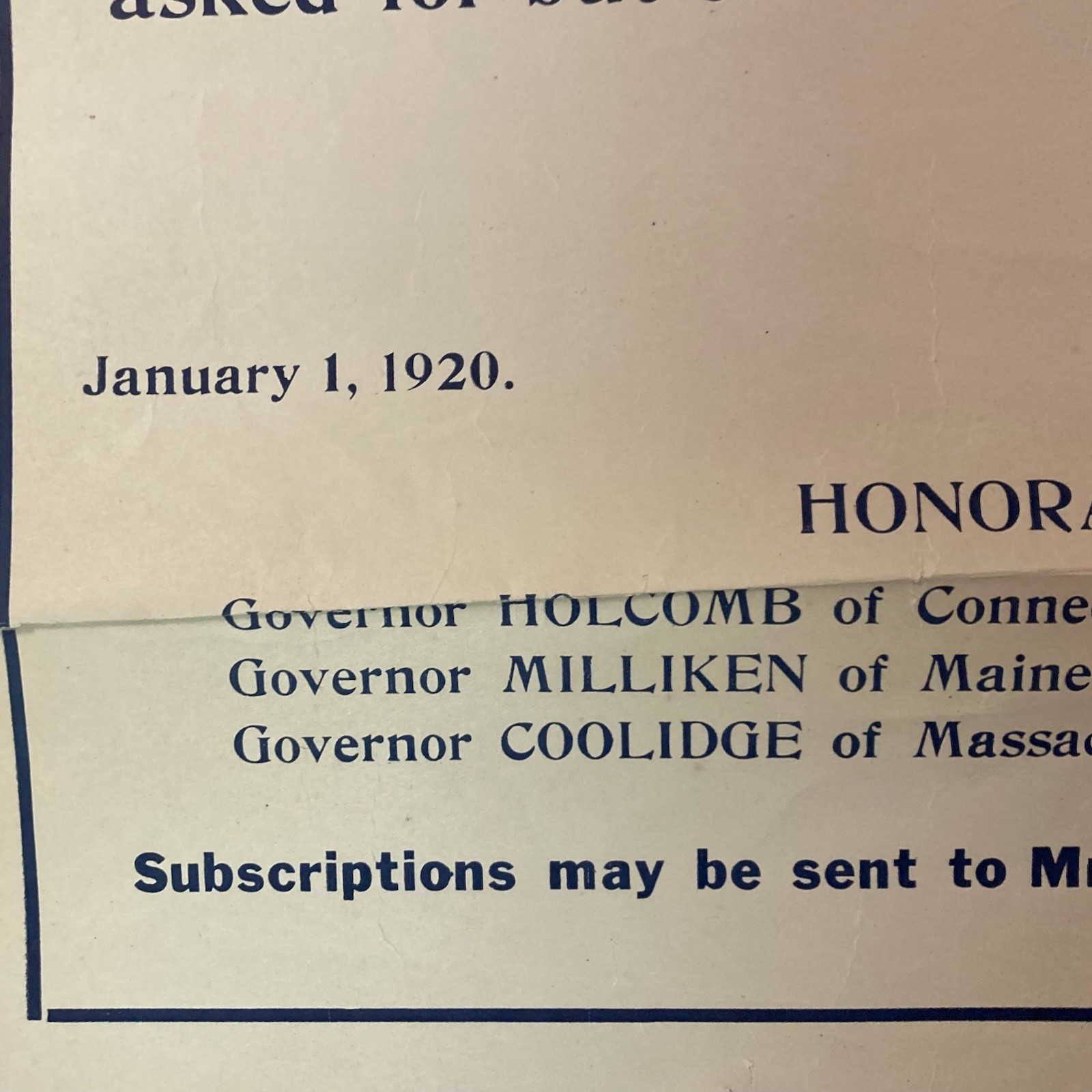 ORIGINAL WW1 Era UNITED STATES POSTER LOT OF 2 26 YANKEE DIVISION CLUB 40”x30