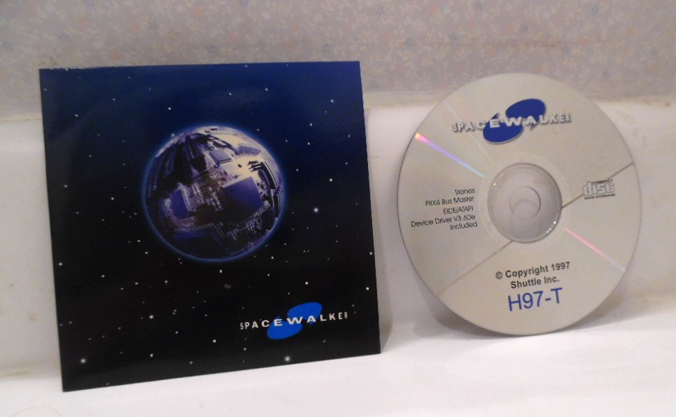 1997 Spacewalker H97-T Device Driver CD - Shuttle, Inc.