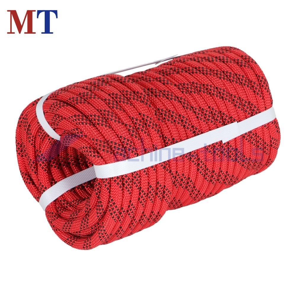 3/8" × 100' Braid Polyester Rope Arborist Tree Rope High Strong 3520Lbs