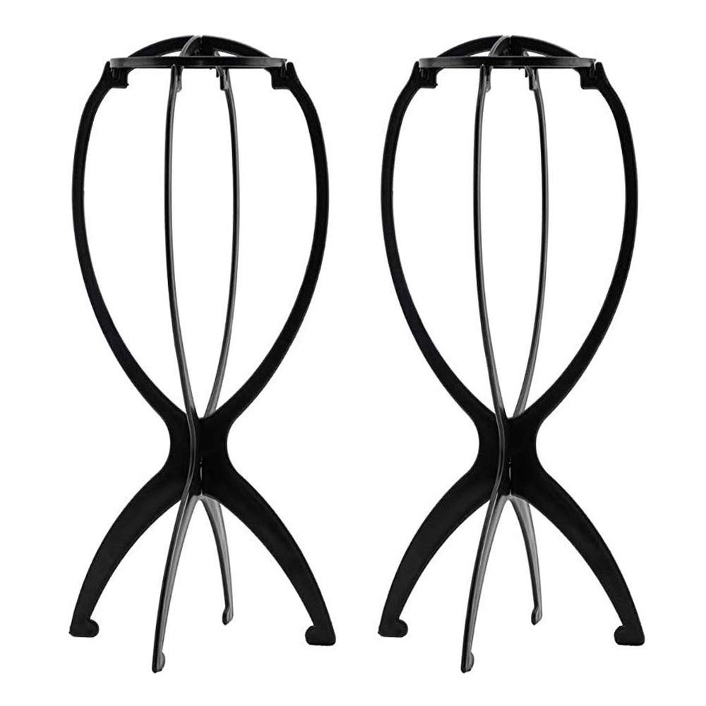 Plastic Wig Stand Hat Display Mannequin Head Stand for Styling Drying Display
