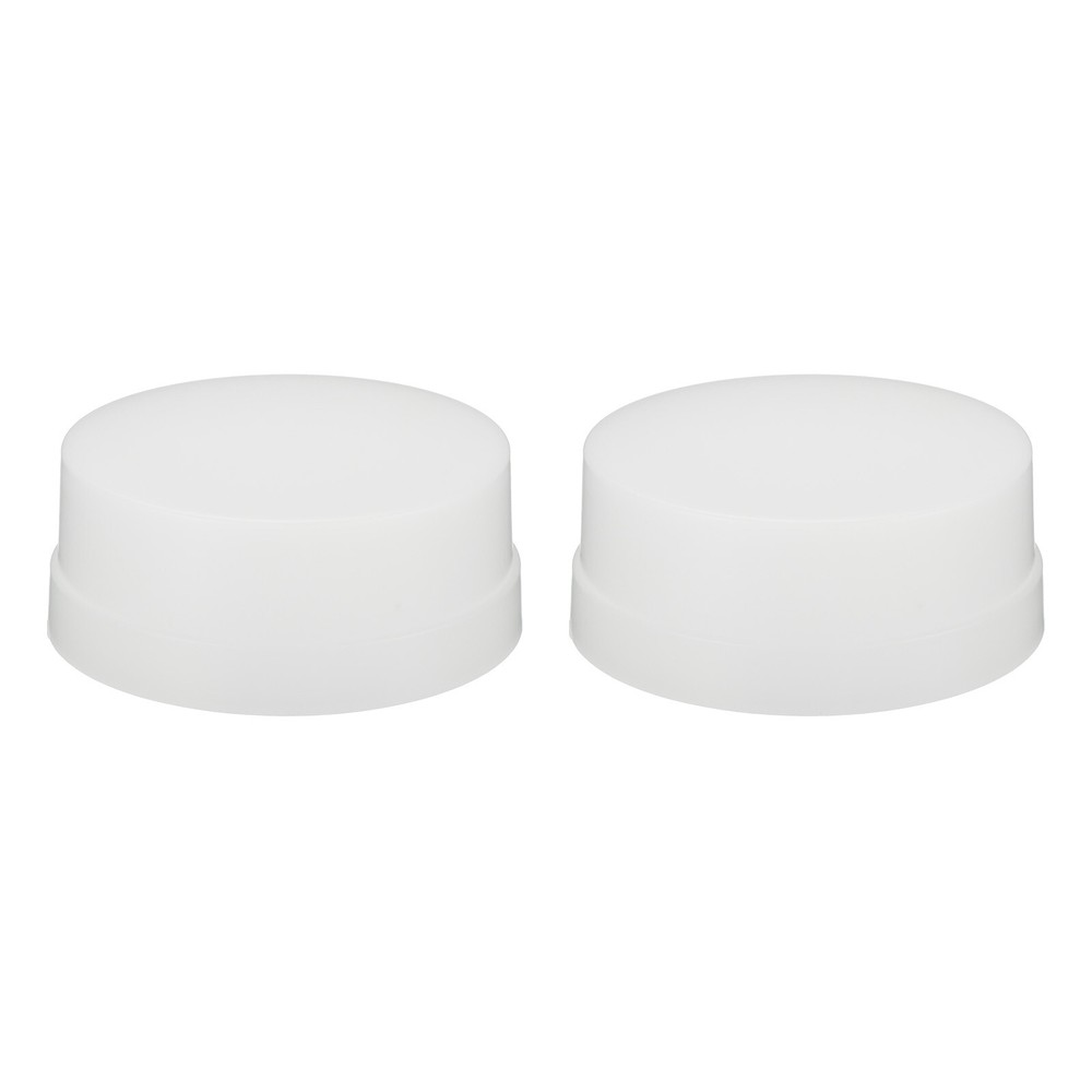 2pcs Flash Diffuser Bounce Dome Soft Box Flashlight Diffuser Cap White