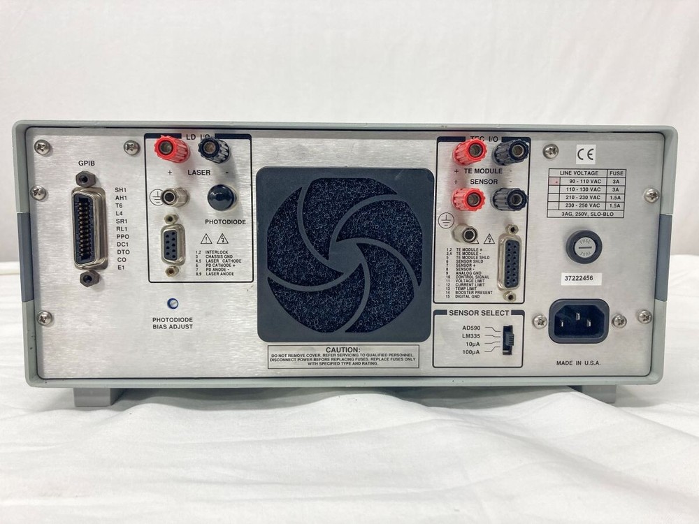 ILX Lightwave LDC3722B Laser Diode Controller