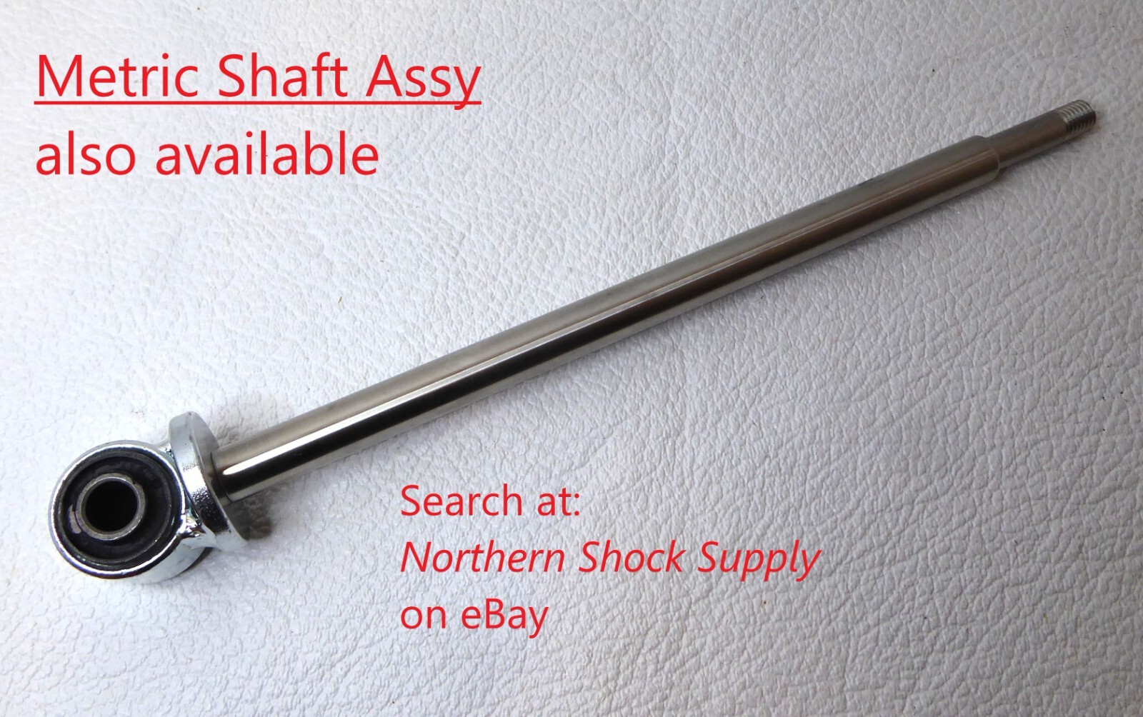 FOX / ACT Snowmobile Shock Shaft, 1/2", Stainless Steel