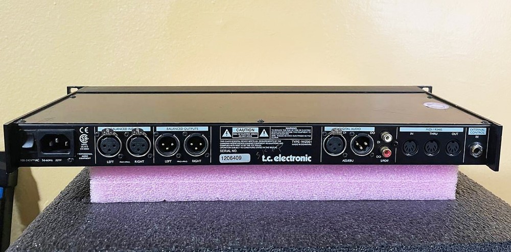 TC Electronic Wizard Series Finalizer 48khz Studio Mastering Processor - WIZ001