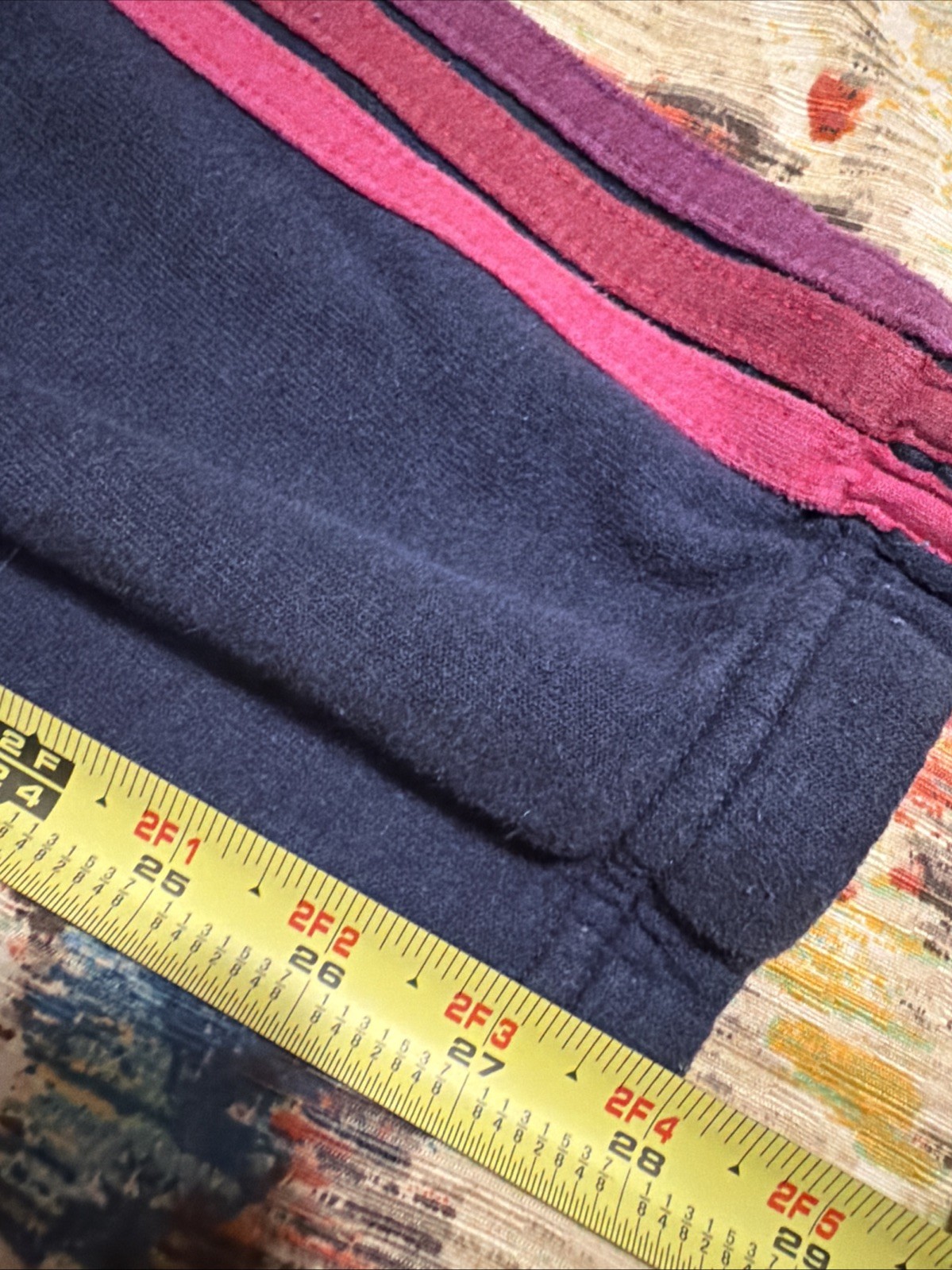 Aviator Nation 5 Stripe Sweatpants Women's Sz M Stripes Designer Multicolor