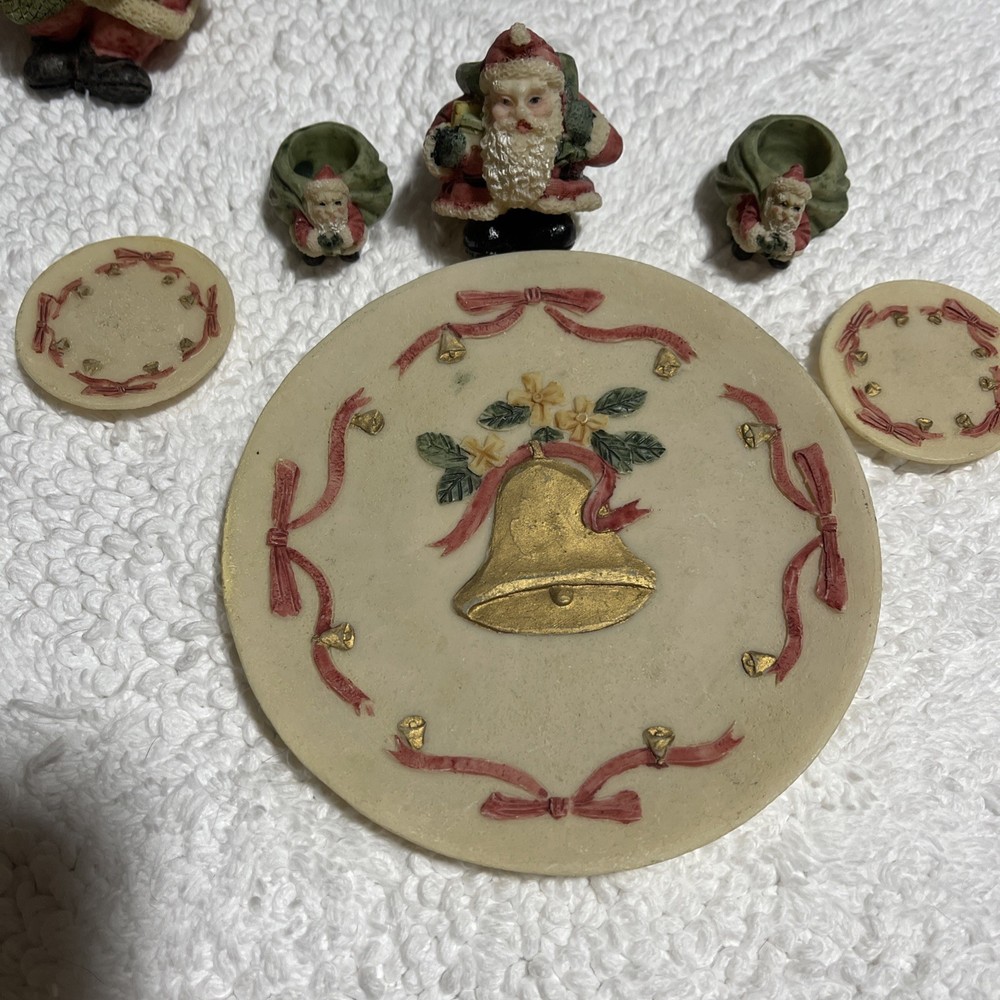 Minature Ceramic Winter Set 17 piece