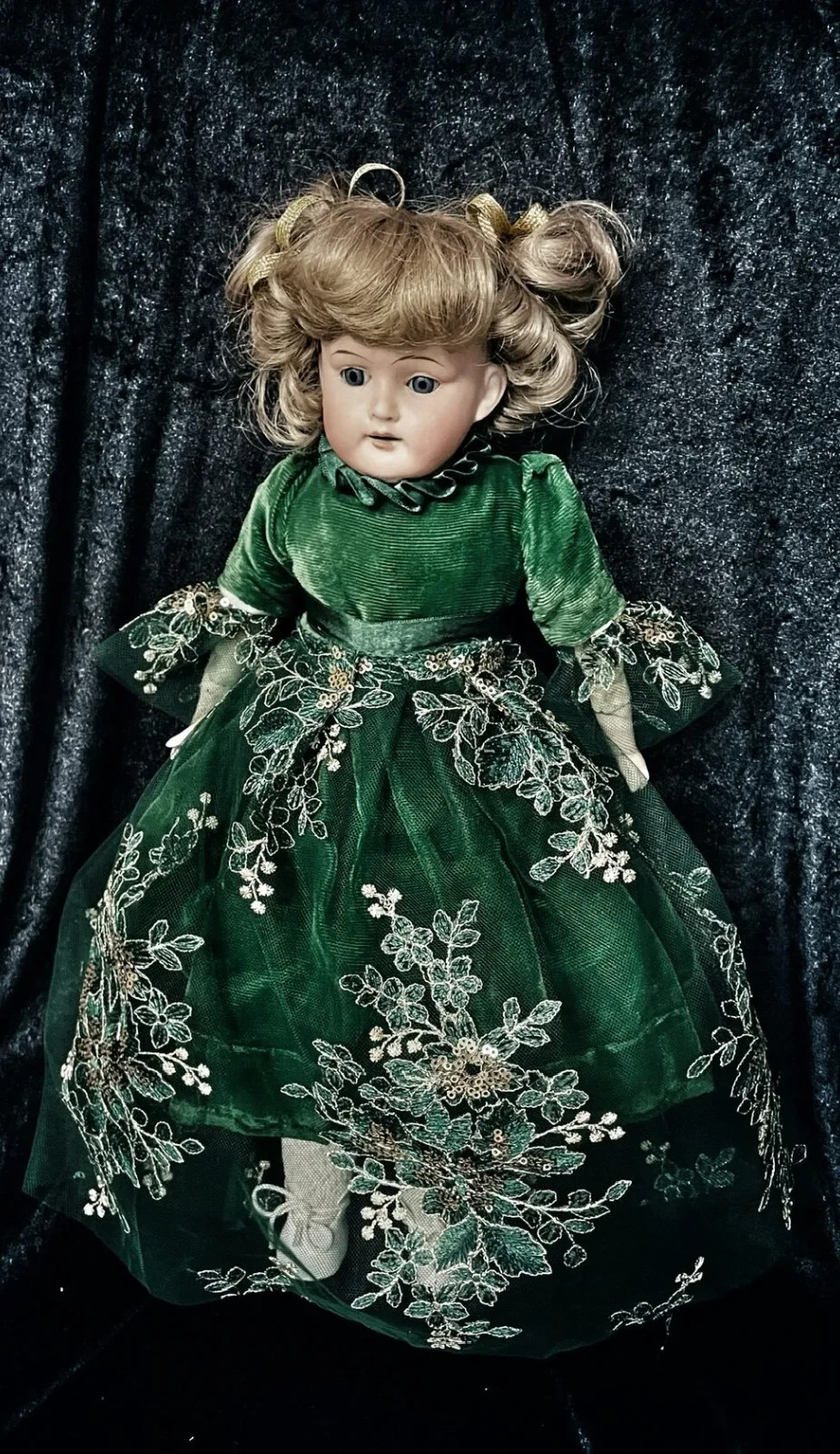 Antique porcelain German Peter Scherf Doll Sonneberg, Germany 15.7 in