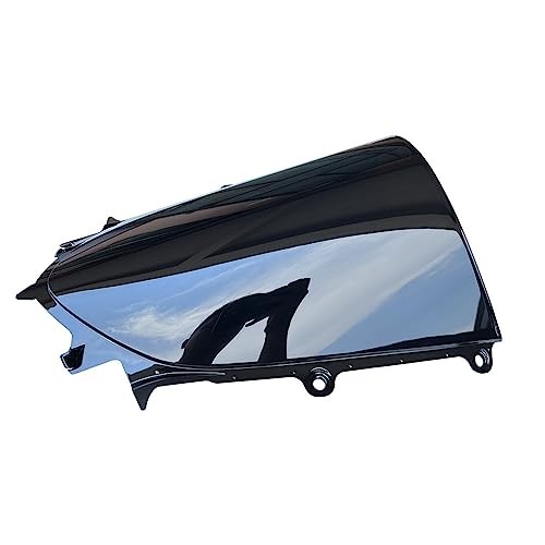 Motorcycle Double Bubble Windshield Windscreen Visor Air Flow Deflector