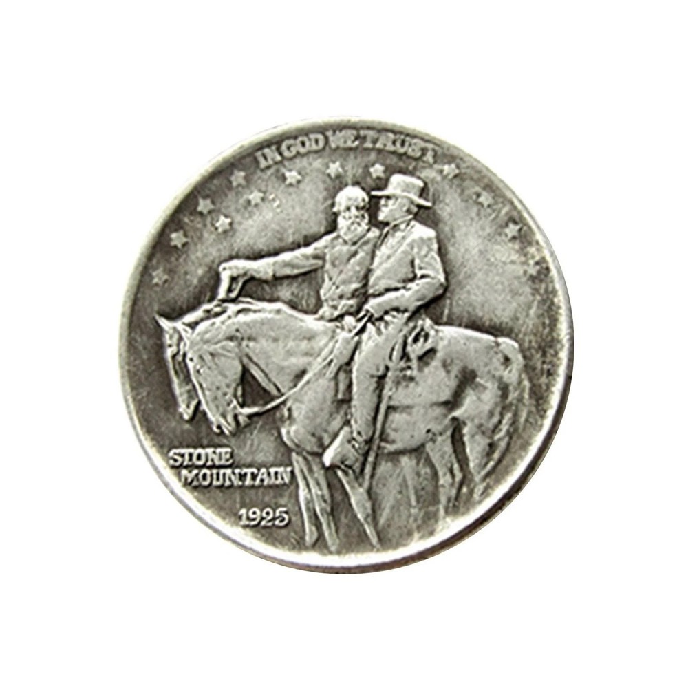 2pack 1925 STONE MOUNTAIN Silver Commemorative Coin Liberty Half Dollar