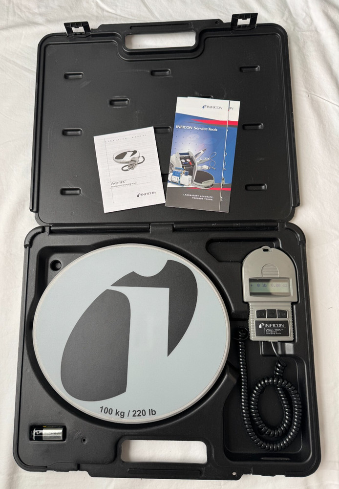 Inficon Wey-Tek Refrigerant Charging Scale