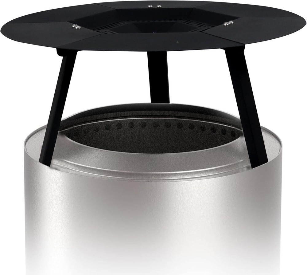 FEBTECH - 17.5" Fire Pit Heat Deflector Compatible for 15" Fire Pit