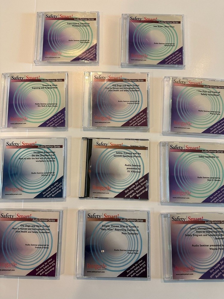 Workplace Safety - 11 Audio Seminars on CD's
