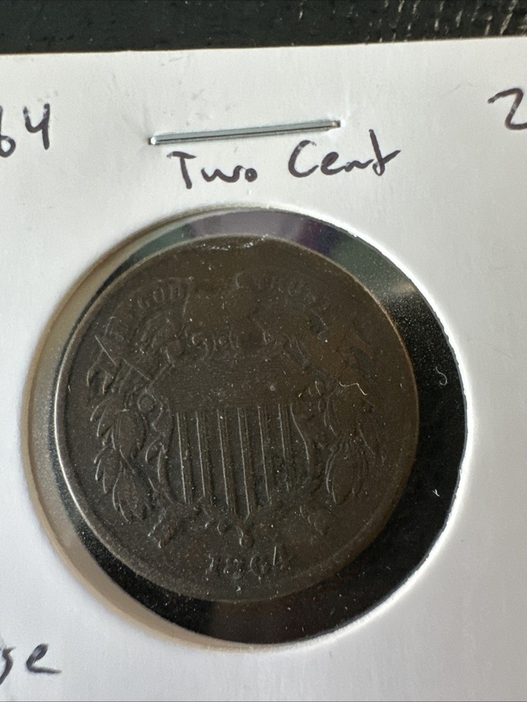 1864 2C Large Motto BN