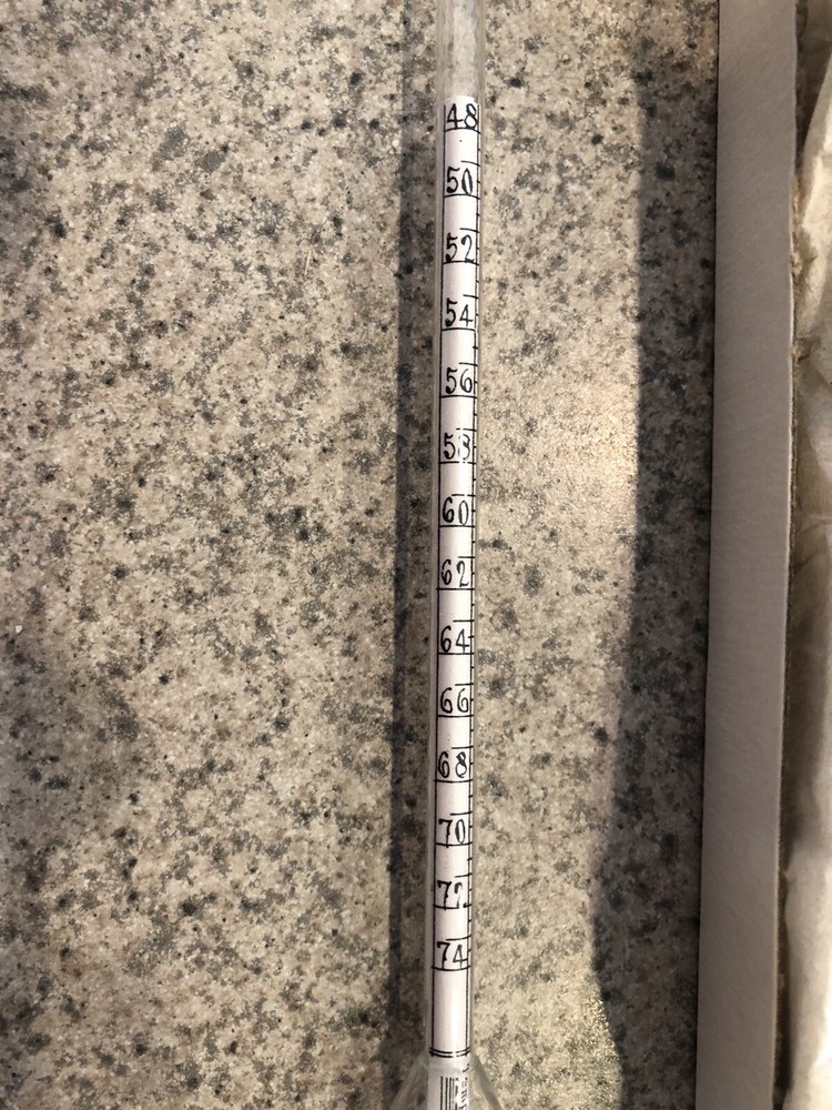 Fisher Scientific Model #11-585C Twaddle Scale hydrometer