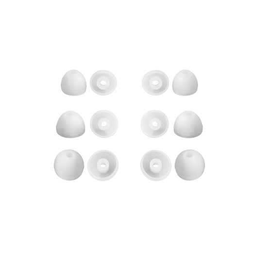 Silicone earbud tips , silicone ear tips, replacement earbuds, Shure compatible
