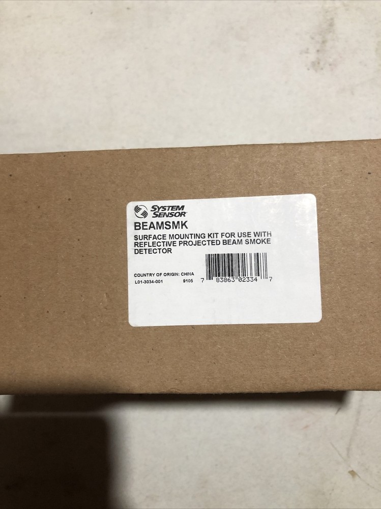 *BRAND NEW* SYSTEM SENSOR BEAMSMK REFLECTIVE PROJECTED BEAM DETECTOR KIT
