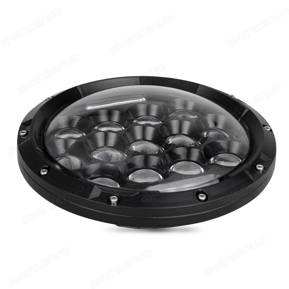 For Buell Blast X1 Motorcycle 7" LED Headlight Projector Daytime Running Light