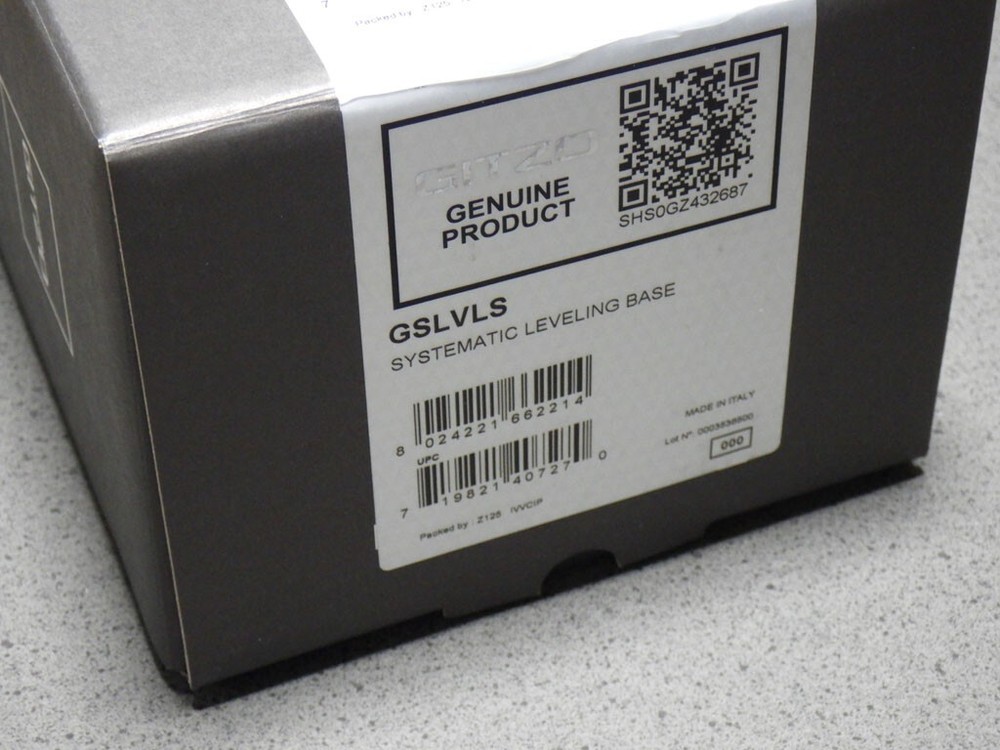 GITZO GSLVLS Tripod Accessory Systematic Leveling Base