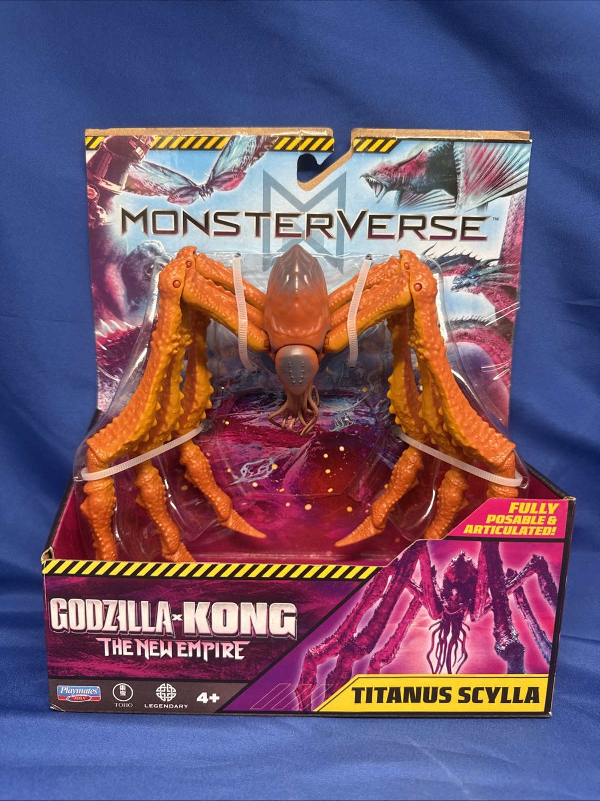 Playmates Godzilla X Kong New Empire Titanus Scylla
