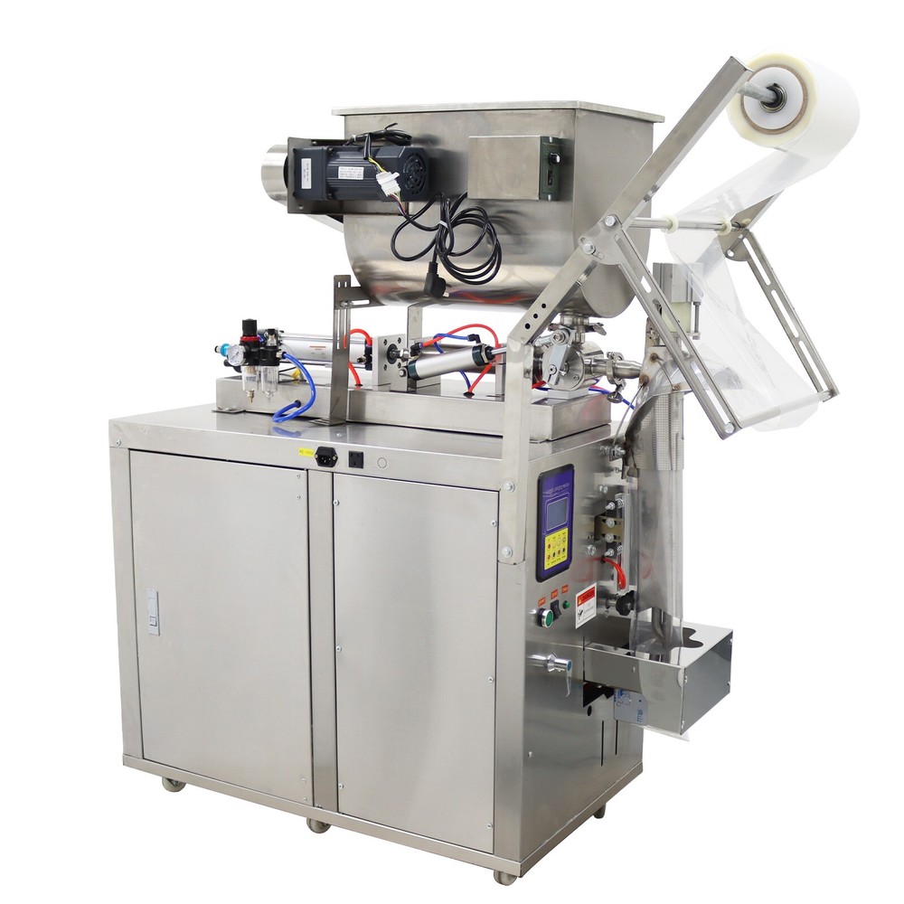 30-300ml Automatic Quantitative Liquid Paste Filler w/Horizontal Mixing Hopper