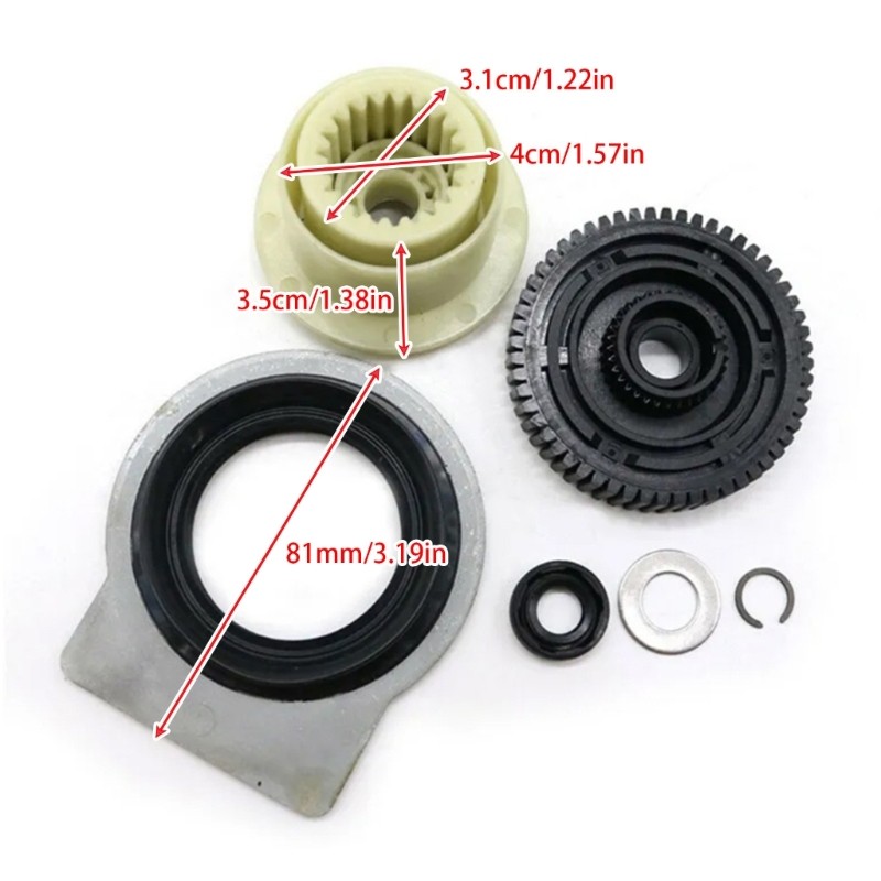 Transfer Case Motor Gear Box Servo Actuator Repair Kit for E53 E70 E72 E83 E90
