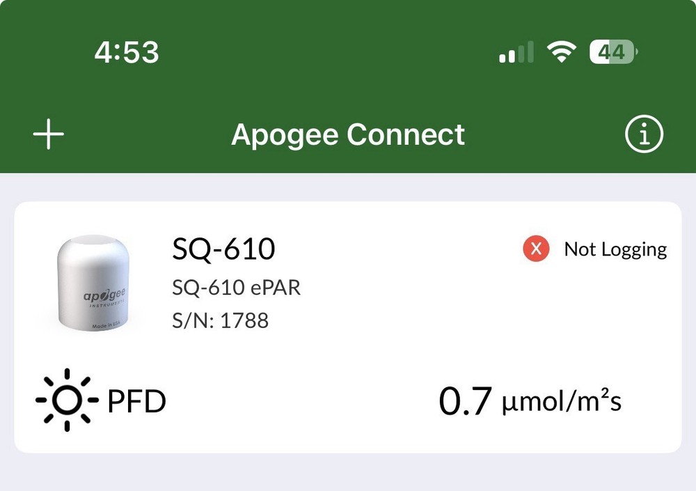 Apogee PQ-612 Package: microCache and ePAR Sensor with 2 meter cable + Extras