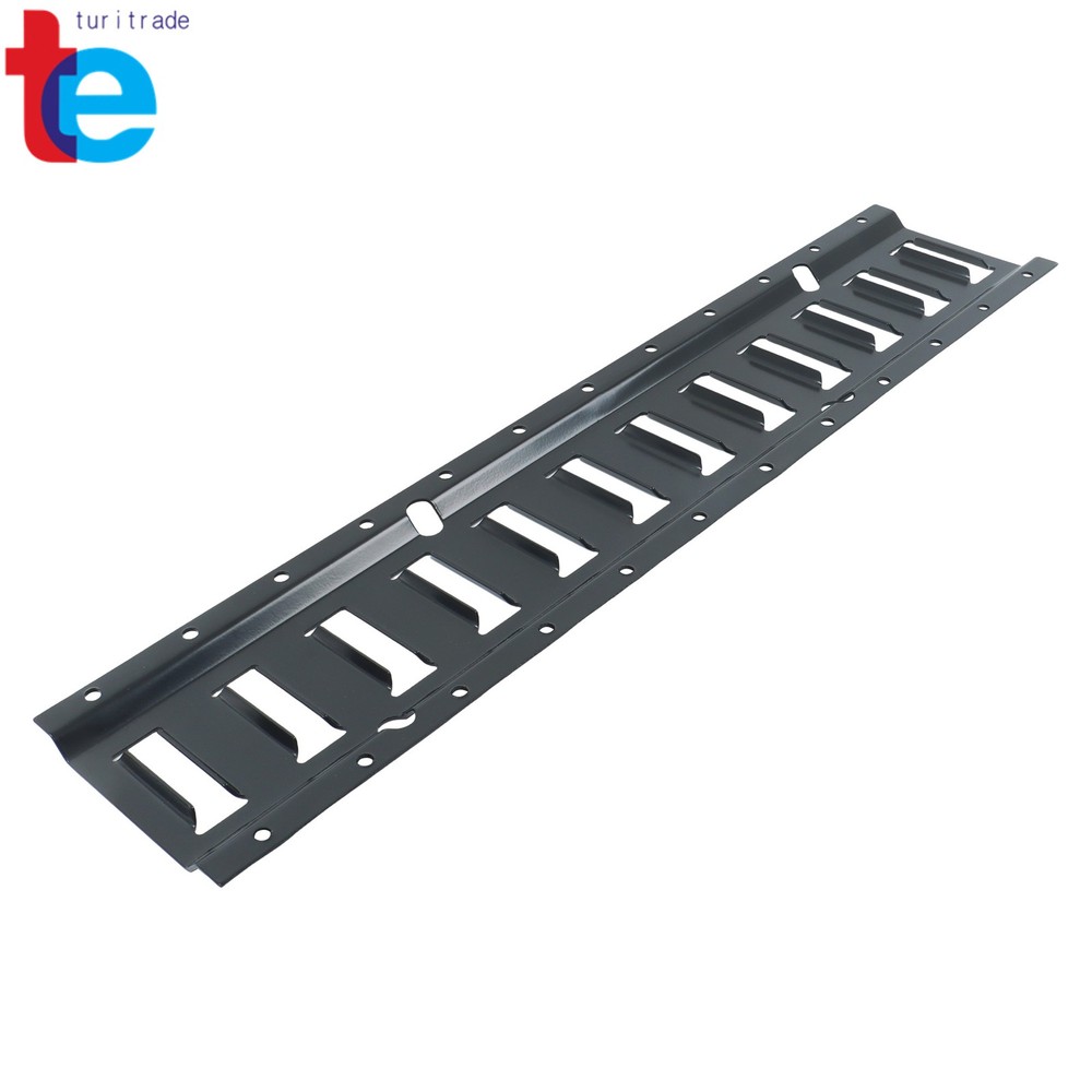 4 Pack 2' Horizontal E Track Tie-down Rail Kit For Trailer Wall or Floor Black