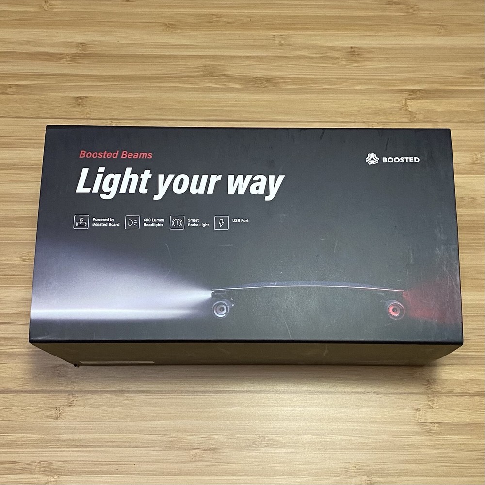Boosted Beams