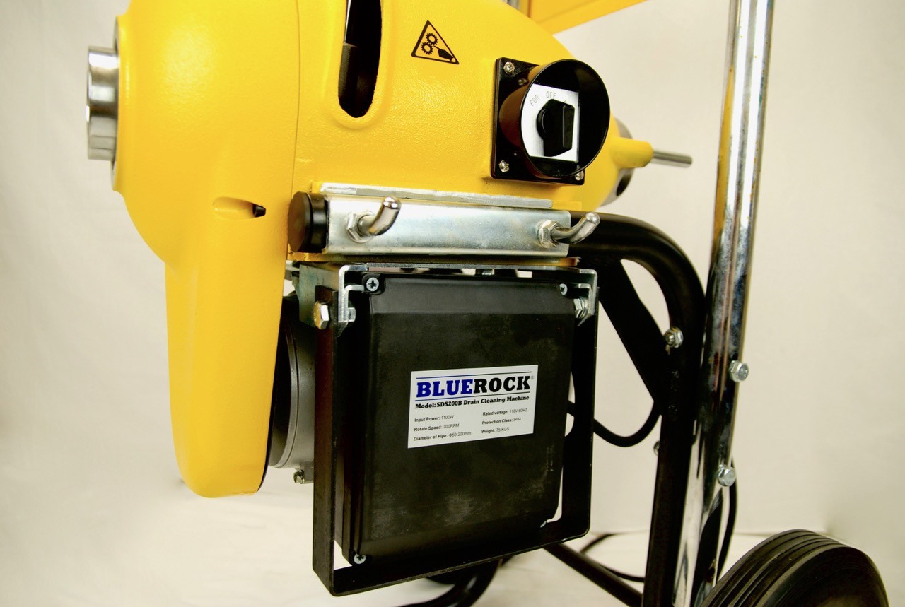 BLUEROCK ® SDS200B 2"-8" Sectional Drain Clean Machine Snake Kit