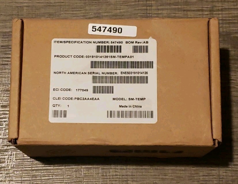 Vertiv SM-Temperature Concentrator Supervision Module 547490 NO CABLE Open Box