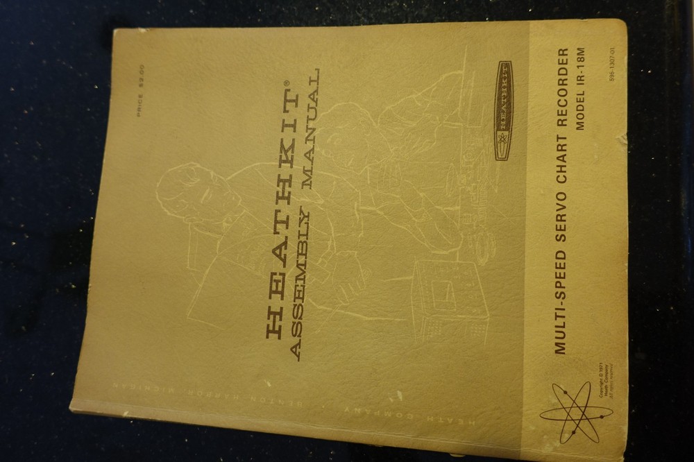 heathkit multi-speed servo chart recorder IR-18M