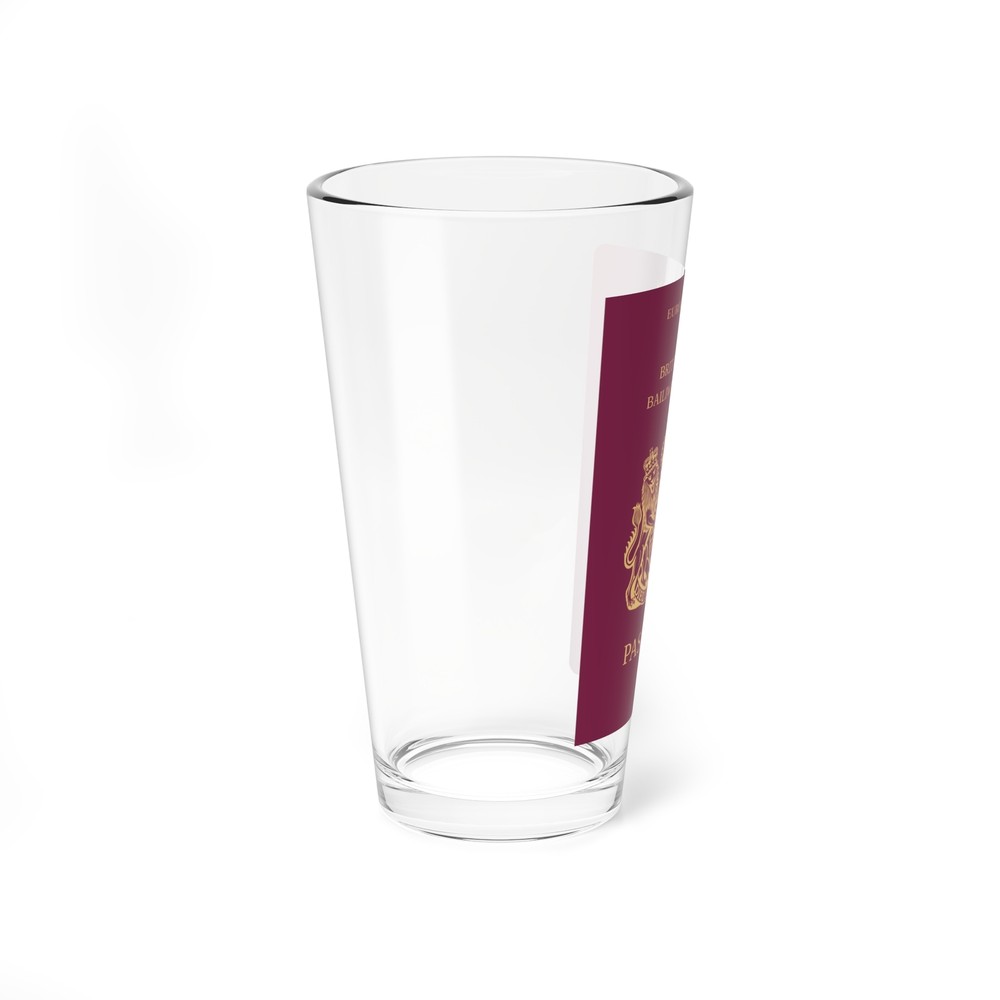 Jersey Passport - Pint Glass 16oz