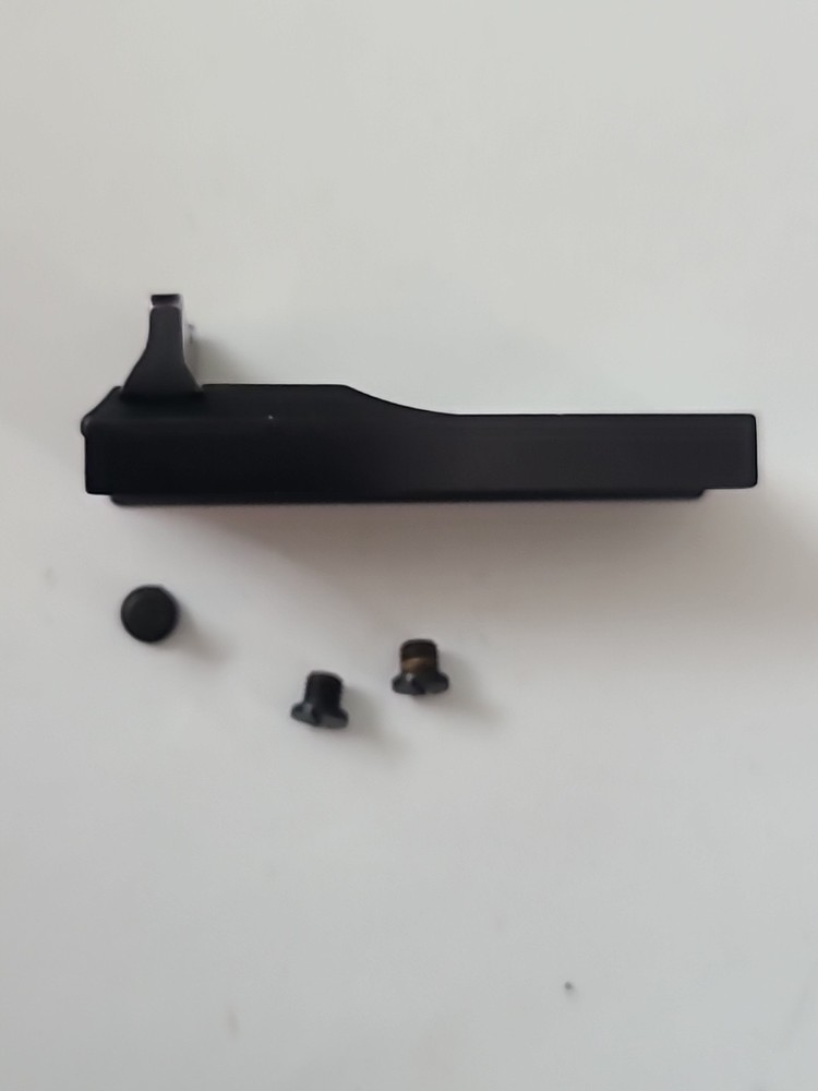 Knight 50 Cal Inline Muzzleloader Adjustable Rear Sight With Screws Black Knight