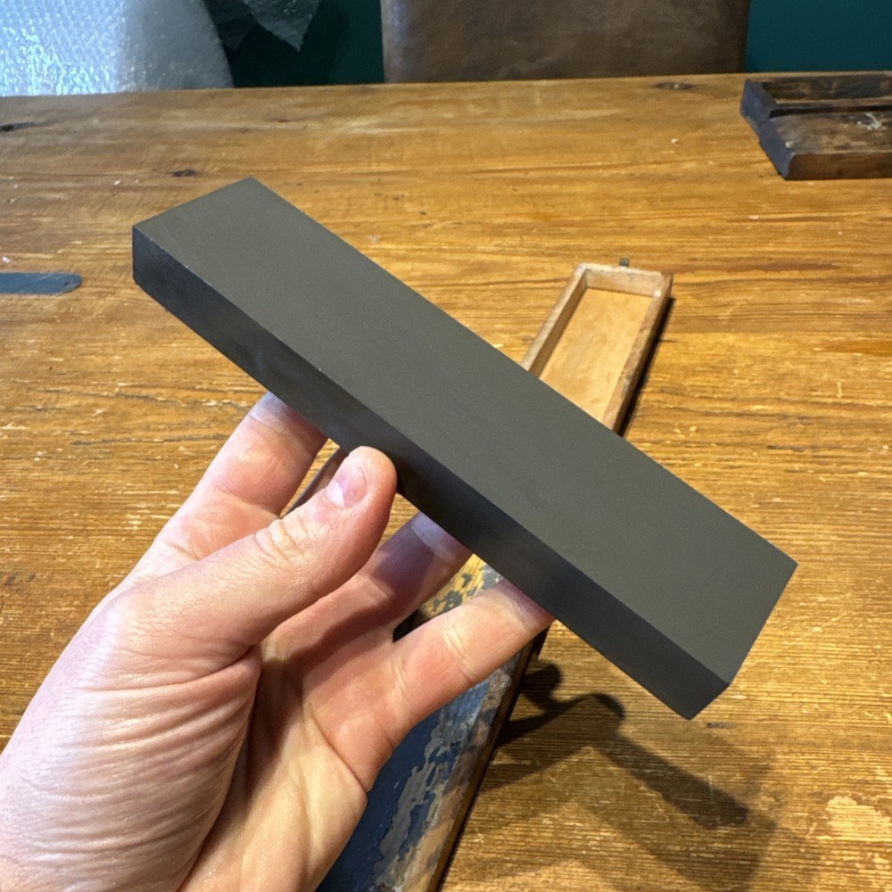 Vintage 7” Thuringian Razor Hone / Sharpening Stone