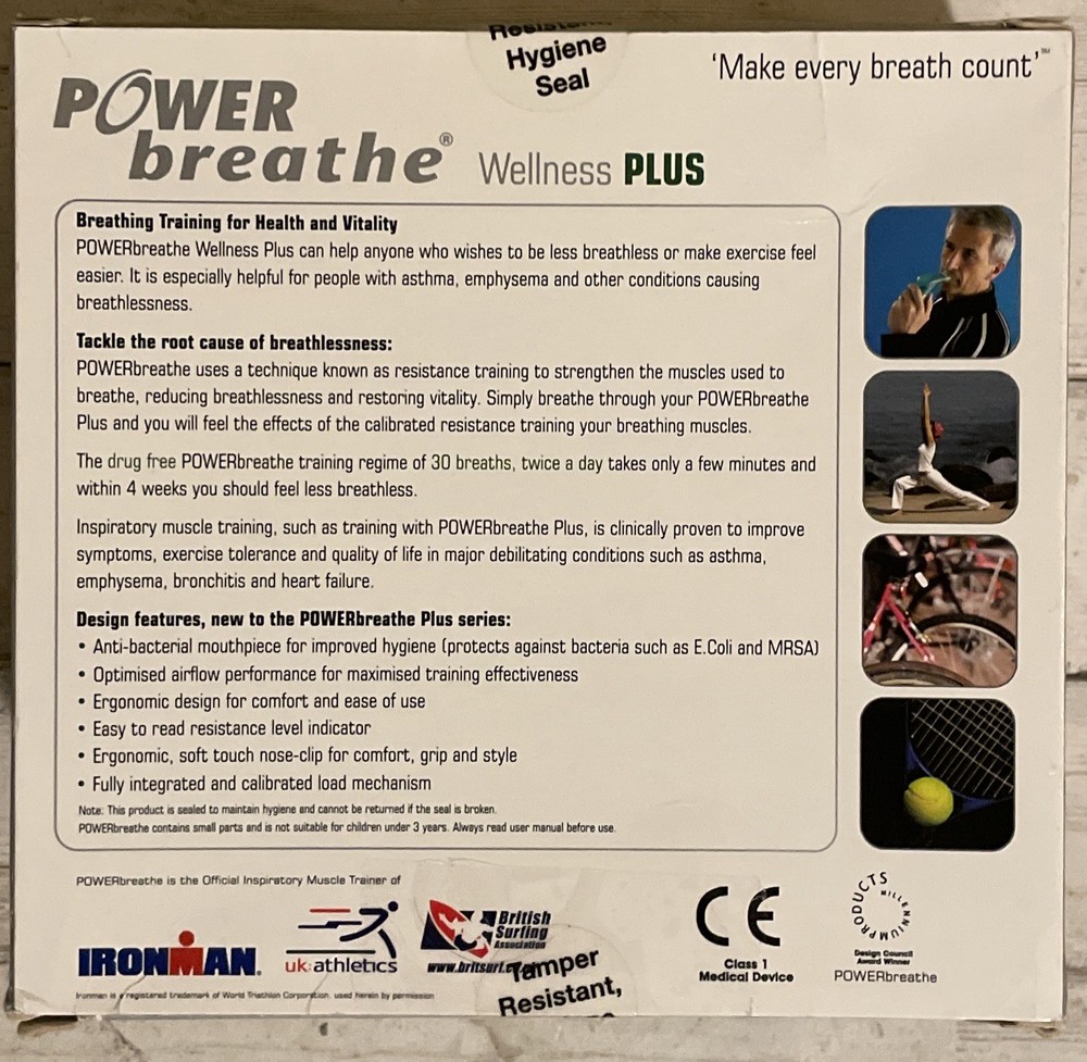 POWERbreathe Plus1 Light Resistance Green Model LSI-Plus1