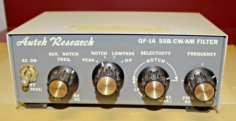 Autek Research QF-1A - SSB/CW/AM Filter, Untested
