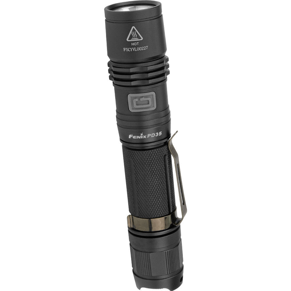 Fenix Flashlight PD35 Version 3.0 Rechargeable LED Flashlight (Black)