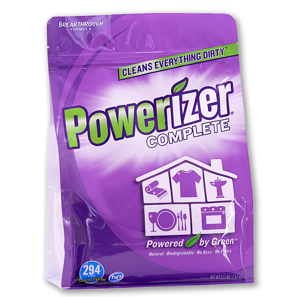 Powerizer Complete Multipurpose Cleaner | Plant-Based Concentrated Laundry & Dis