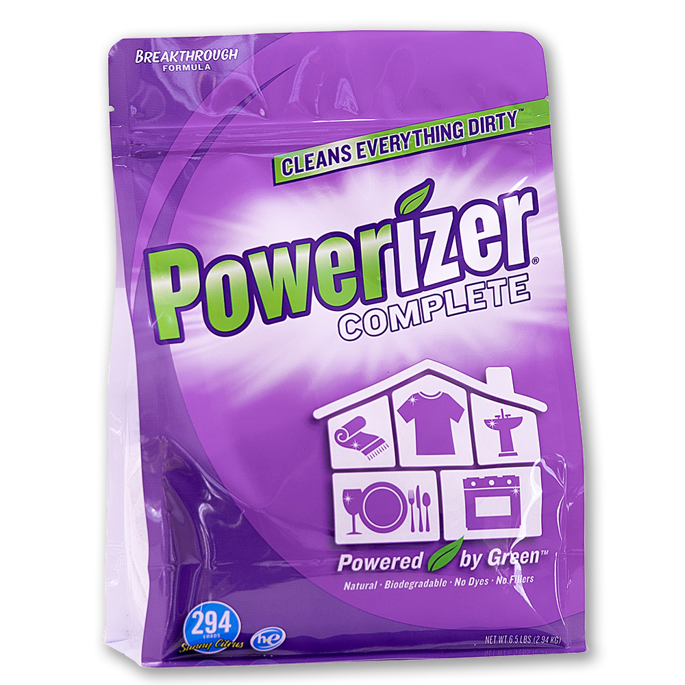 Powerizer Complete Subscription Powder Detergent & Multipurpose Cleaner | Plant-