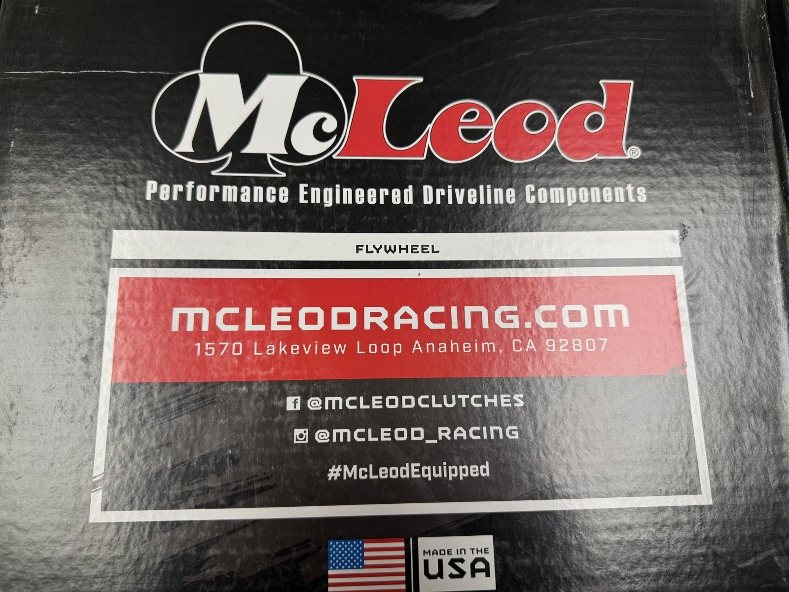 McLeod 563406 Aluminum Flywheel Ford 4.6 6 bolt Crank 1996-2004