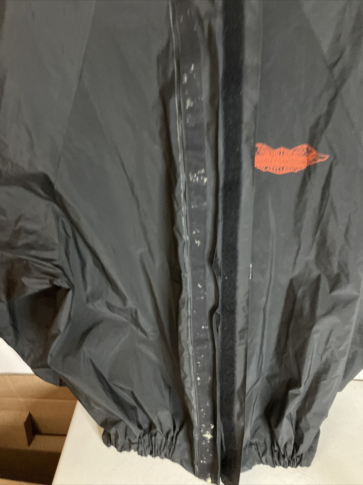 Authentic￼ Harley Davidson PVC Rain Suit Extra Large Jacket XL