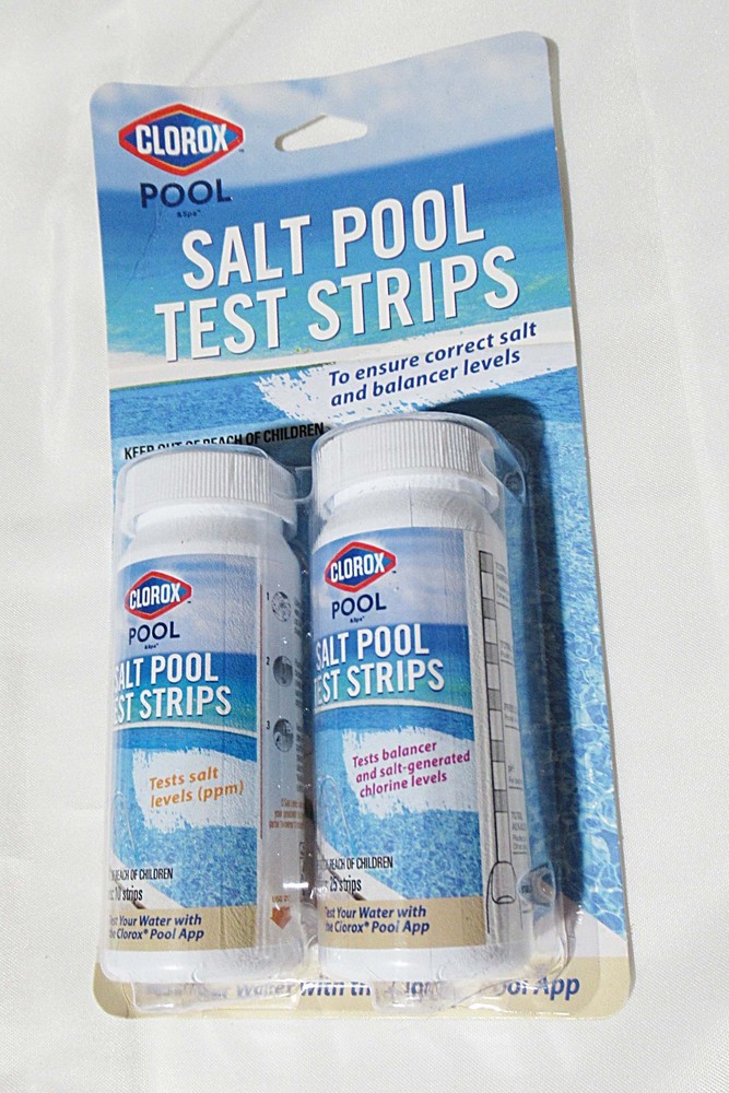 Clorox Pool & Spa 35-Pack Salt Pool Test Strips for Pool Water Testing