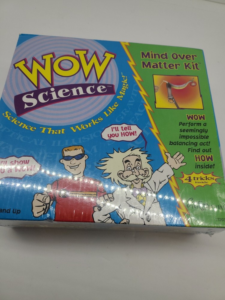 WOW Science Mind Over Matter Magic Sealed NEW
