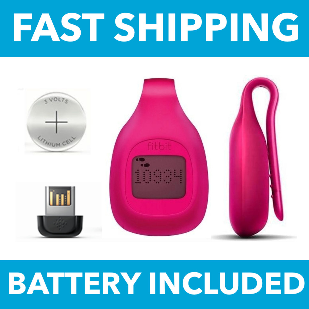 Fitbit Zip COMPLETE Wireless Activity Steps Tracker Clip On Pedometer Pink 301M