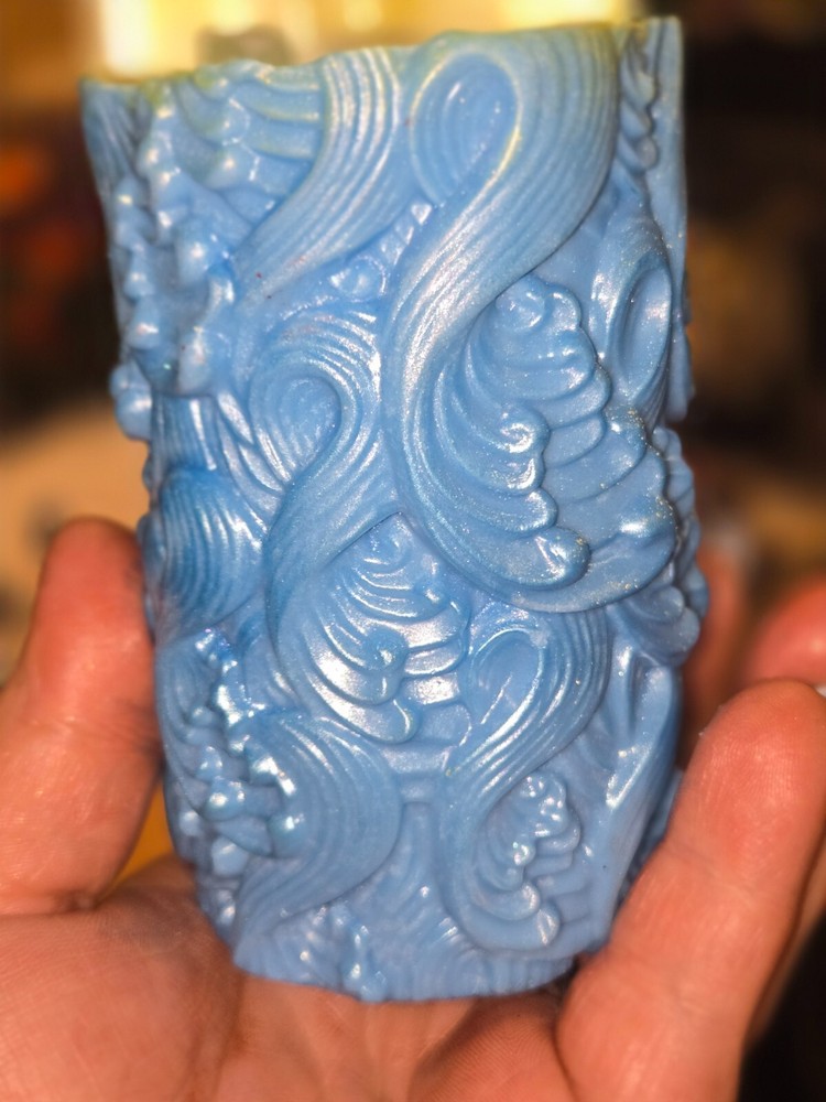 LARGE CUSTOM ALTER CANDLE FOR POSEIDON