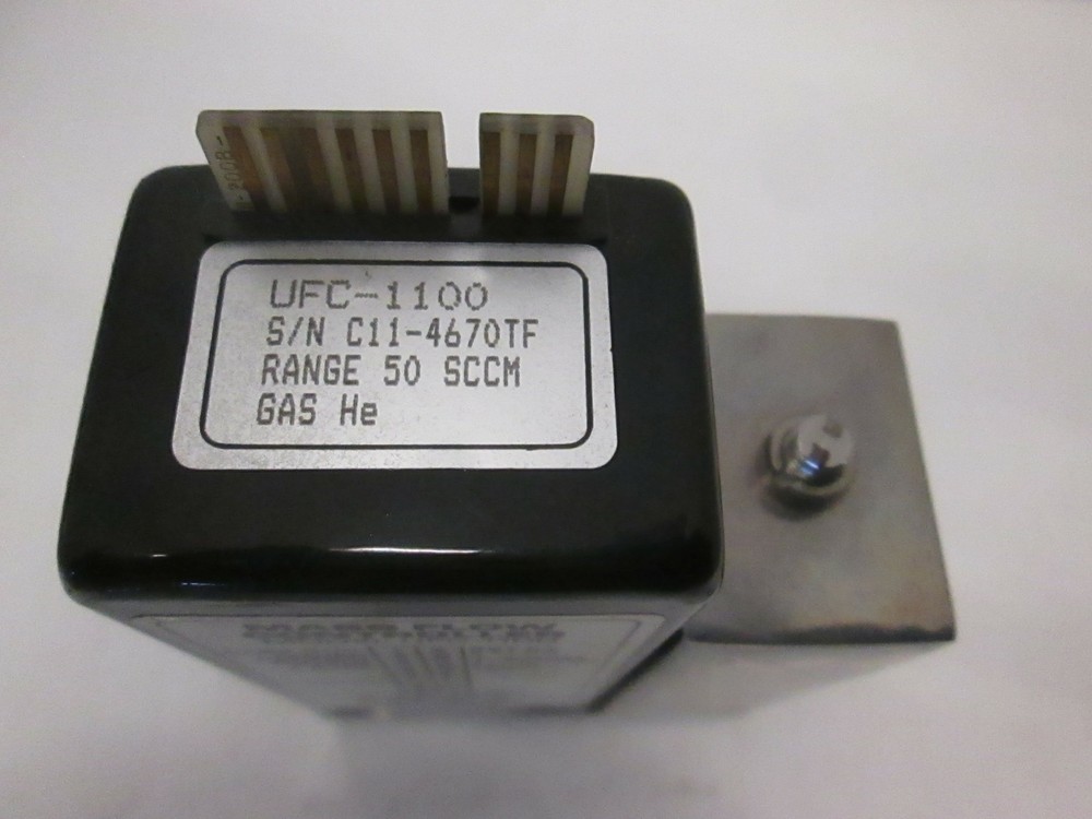 Unit UFC-1100, Mass Flow Controller, 50 SCCM, He, Used