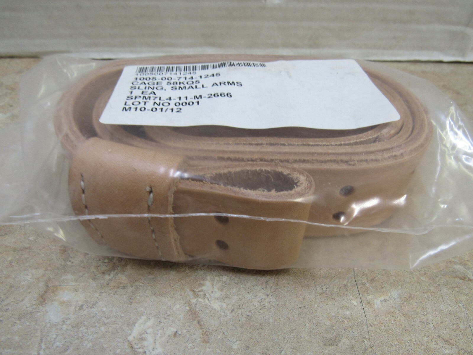 M1907 Leather Sling M1 Garand 1903 US Genuine Military NOS Unissued 7.62MM 308