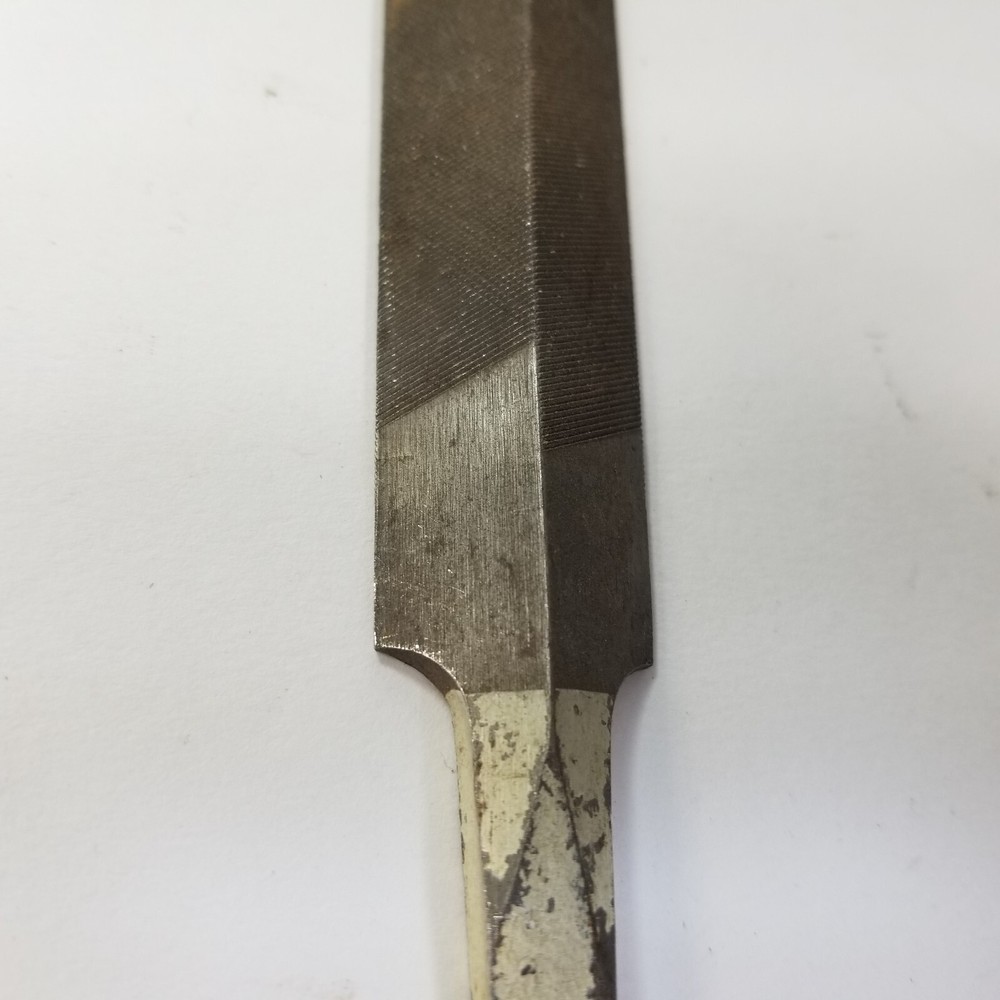 HELLER NUCUT 12" Triangle and FLAT FILE Double