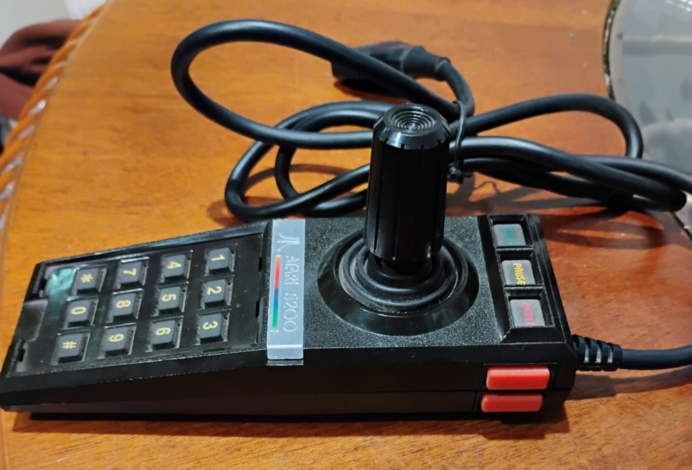 OEM Atari 5200 Controller Keypad Joystick Wired - New Old Stock